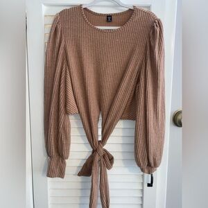 Cropped long sleeve